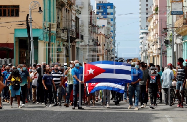 protestas en Cuba
