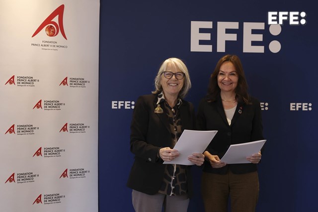 EFE firma un protocolo de colaboración con la Fundación Alberto II