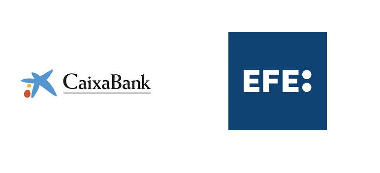 Logos CaixaBank EFE