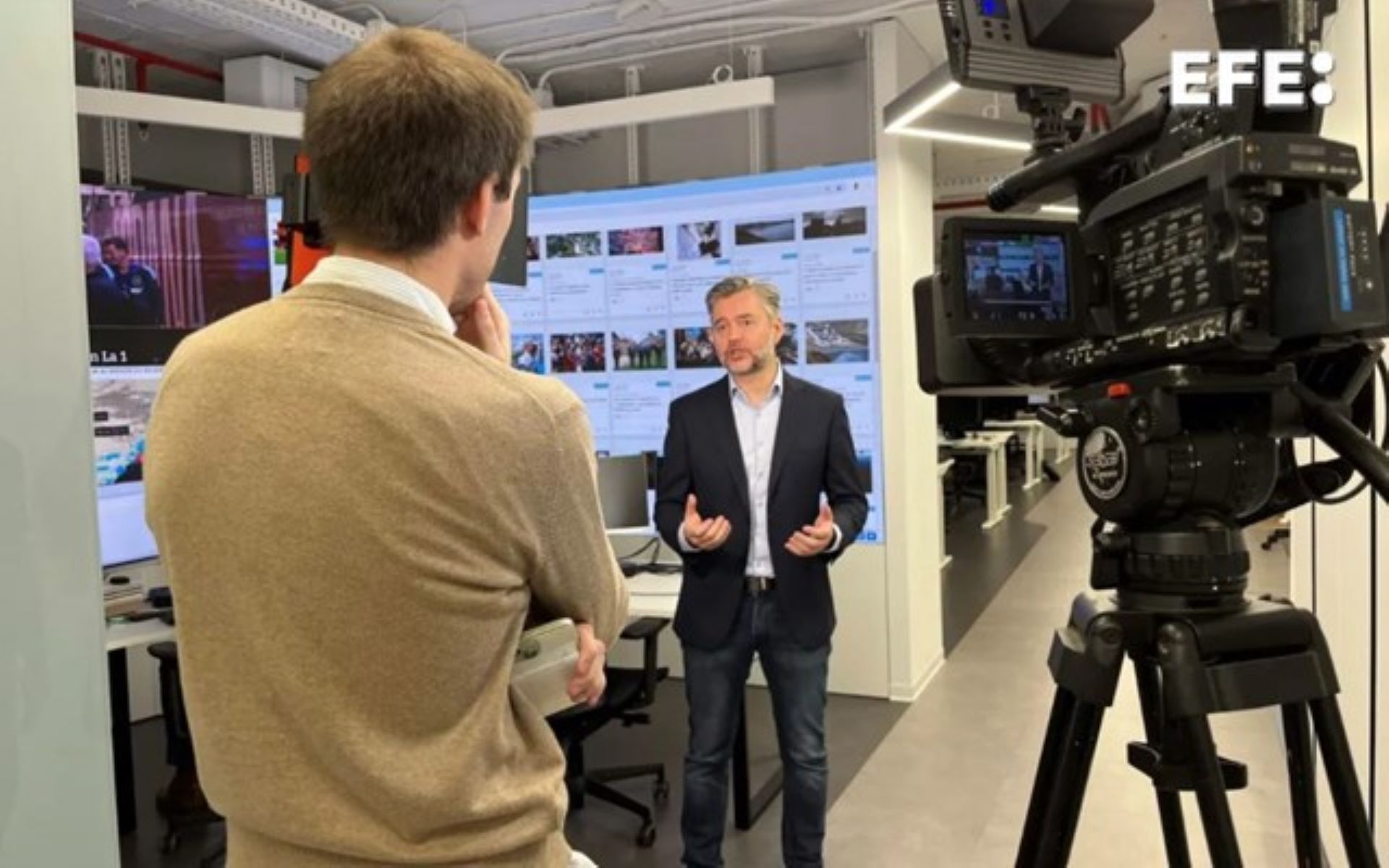 Entrevista a Sergio Hernández, responsable de EFEVerifica