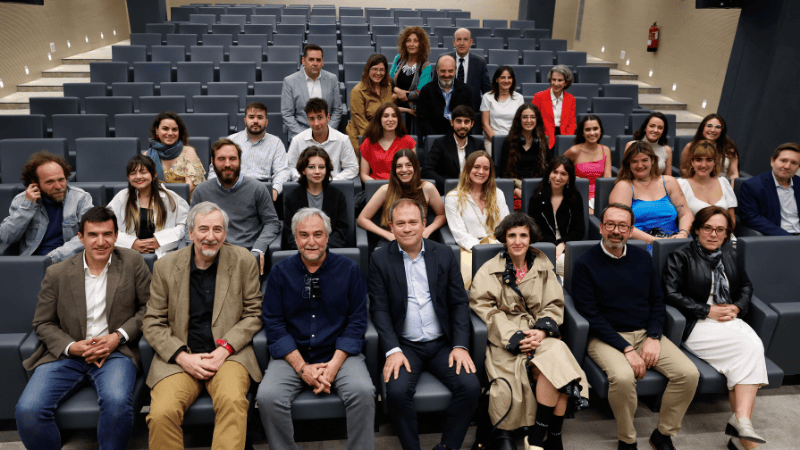 Foto del grupo de alumnos y profesores del Máster 2022-23