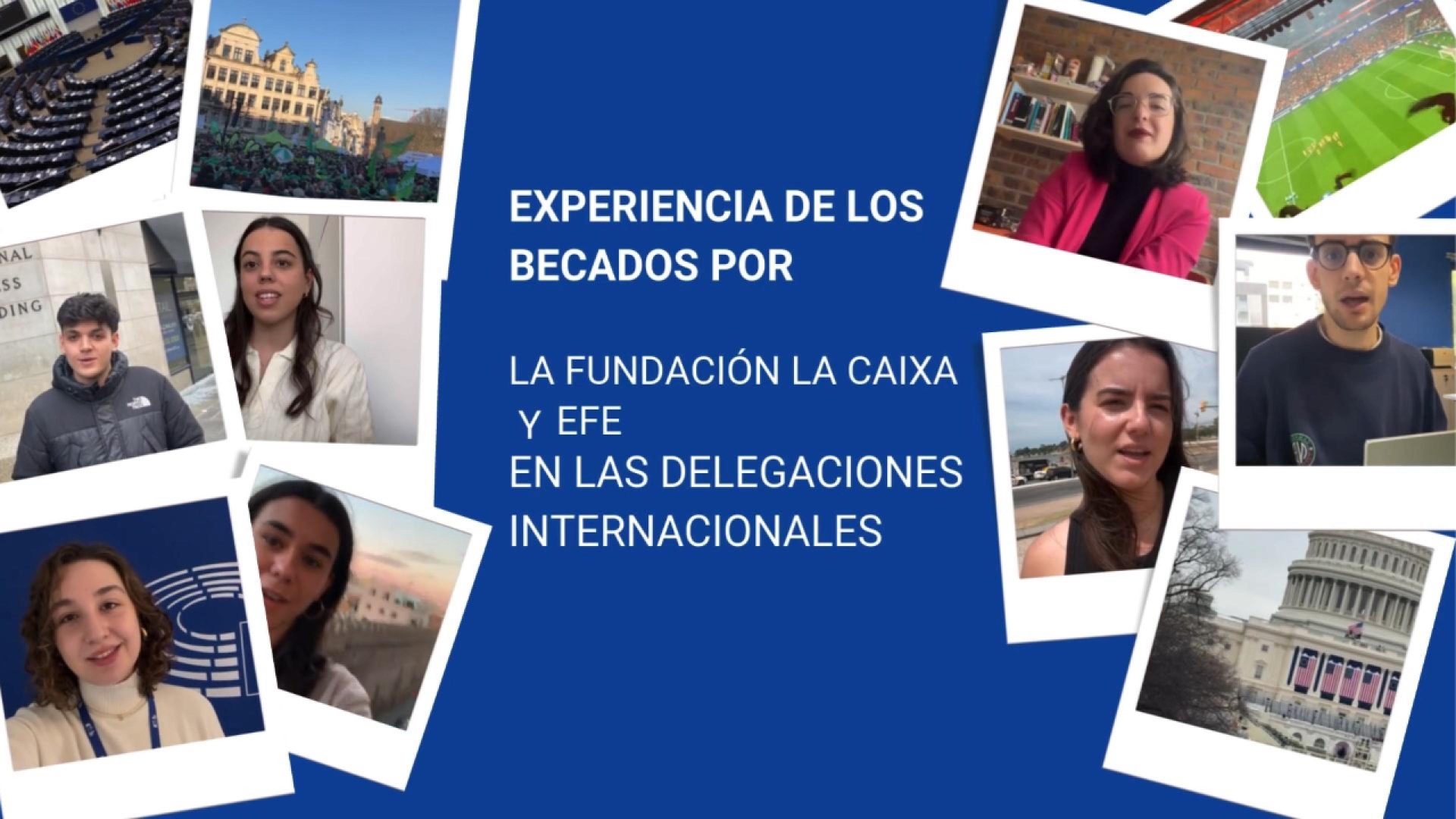 Alumnos de la beca Fundación la Caixa- EFE