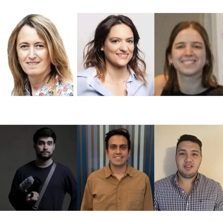 Los ganadores del premio Rey de España de Periodismo en la categoría de Cultura. EFE/Cecilia Miljiker