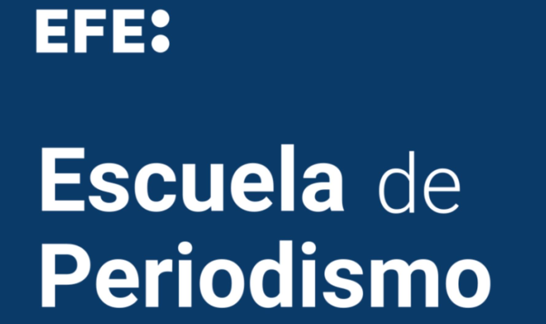Cartel Escuela de Periodismo EFE
