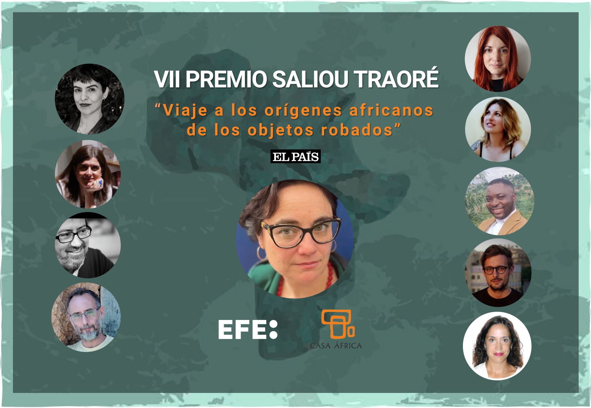 En la imagen, los componentes del equipo de Planeta Futuro del diario El País; de izda a dcha y de arriba a abajo: Raquel Seco (redacción), Beatriz Lecumberri (edición), Chema Caballero (redacción), José Naranjo (redacción). Columna derecha de arriba a abajo: Alejandra Agudo (redacción), Lola Hierro (redacción), Nalova Akua (redacción), Marc Español (redacción), Patricia Rodríguez (edición), Central: Ana Carbajosa (dirección). EFE