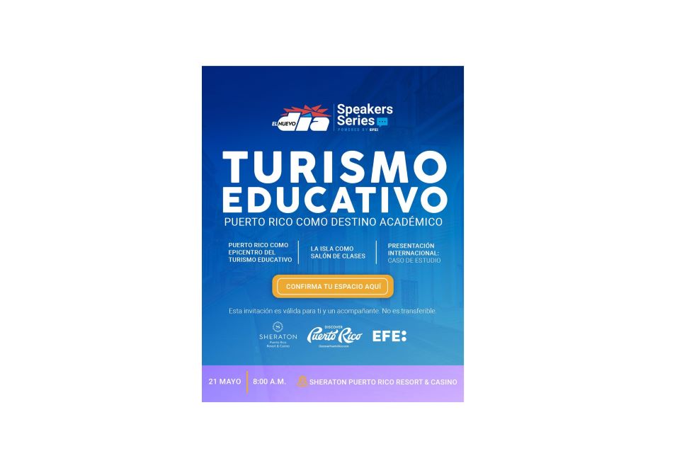EFE y GFR Media alcanzan alianza para la organización de eventos en Puerto Rico, iniciativa que arrancará con un Foro de Turismo Educativo el 21 de mayo en el hotel Sheraton Puerto Rico Resort & Casino, en San Juan.