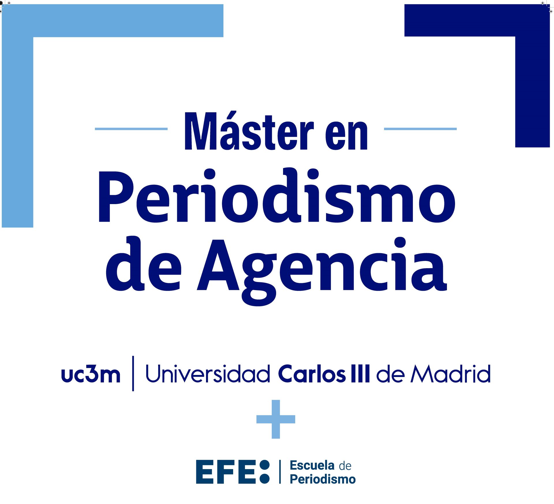 Máster en Periodismo de Agencia uc3m - EFE